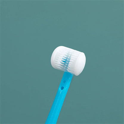 Brosse à dents pour enfants à trois faces